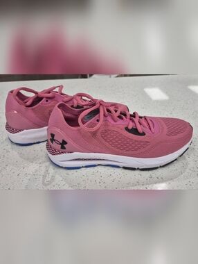 Under Armour Pink Athletic Running Shoes